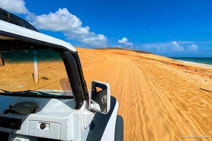 Buggy på østkysten af ​​Jericoacoara