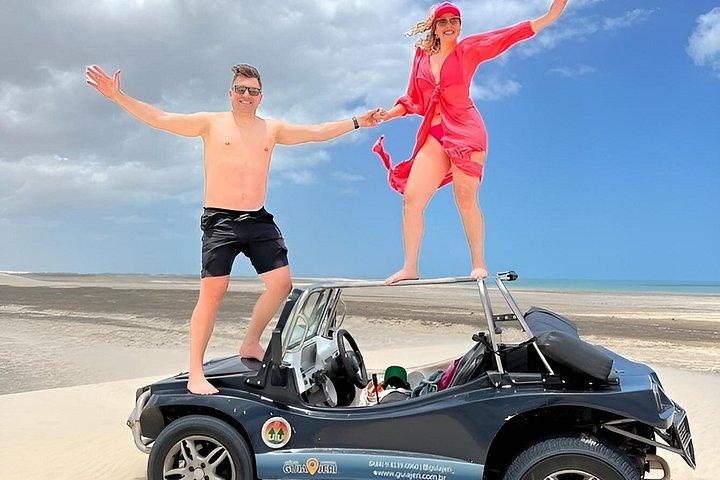 Buggy på østkysten af ​​Jericoacoara