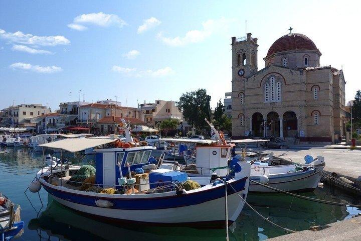 Crociera di mezza giornata per piccoli gruppi ad Agistri e Metopi da Egina