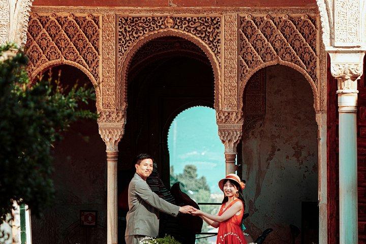 グラナダでのサプライズプロポーズ＆婚約写真撮影