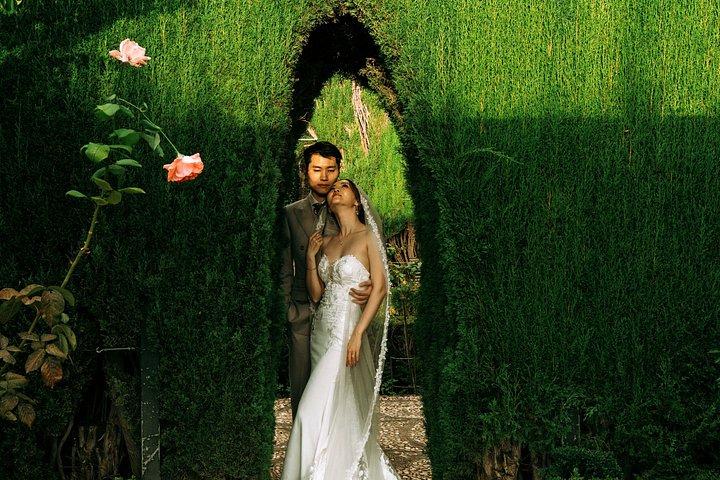 グラナダでのサプライズプロポーズ＆婚約写真撮影