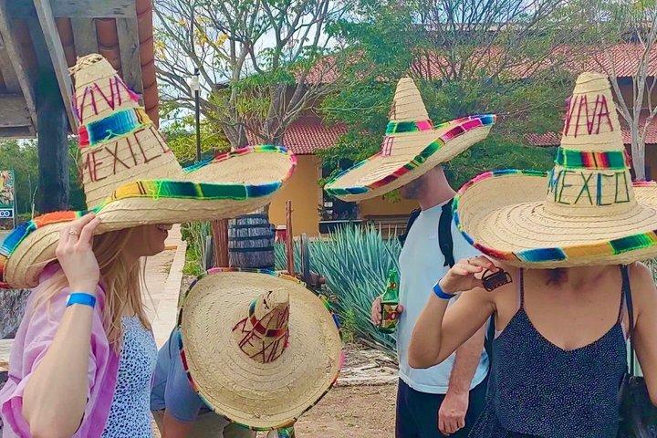 Tequila- und Mezcal-Verkostungstour auf dem Bauernhof Agave in Valladolid