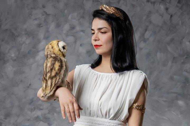 Expérience de photoshoot de costume grec ancien à Athènes