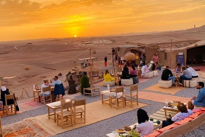 Marrakech Desert Agafay Sunset Dinner Show & Hoteltransfer
