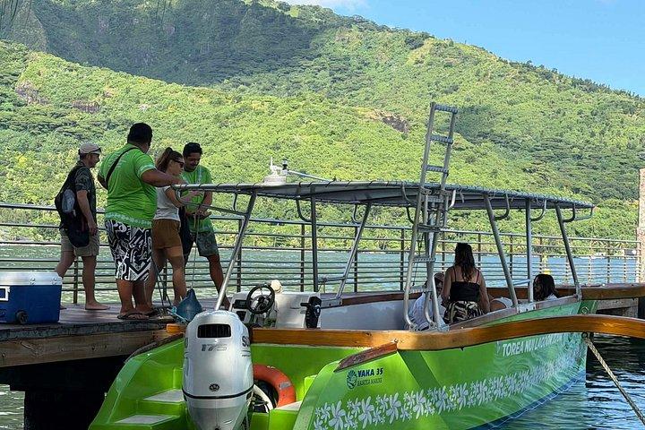 Activity/Excursion Lagoon Tour to Moorea by Canoe 6 hours