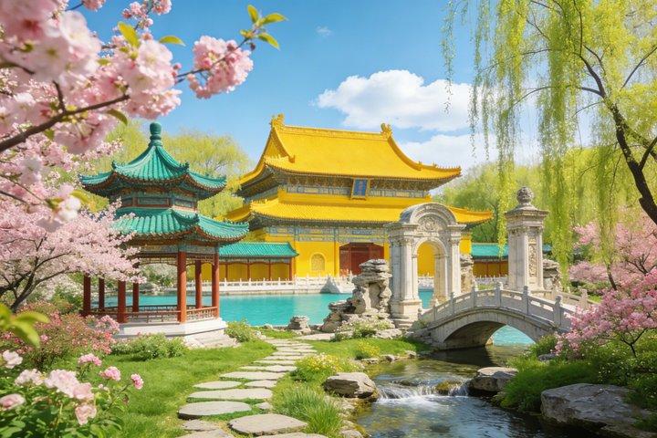 北京:天壇、夏宮、元明園