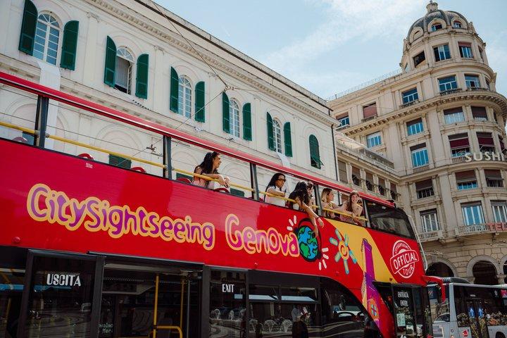 Genua Open Bus Tour met Live Gids