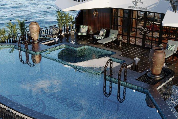 6 STAR SERVICE - ORIENT LEGACY going to Halong Bay & Lan Ha Bay