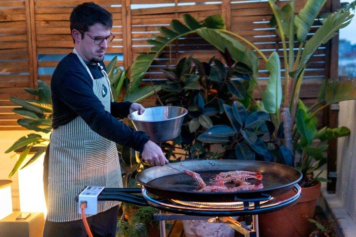 Barcelona : Paella & Tapas Kochkurs mit Sangria Making