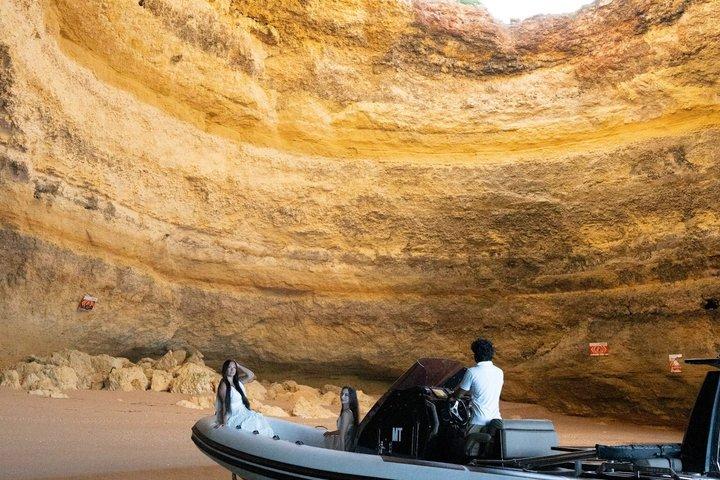 Benagil Cave Charter de barco privado com SUP Wake e snorkel