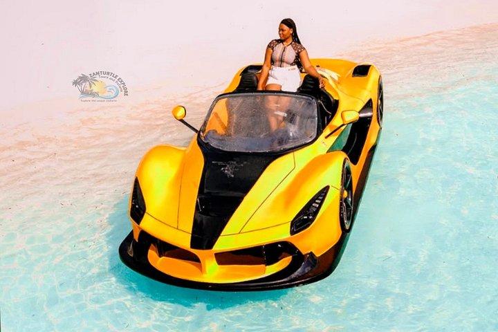 ザンジバル・ジェットカー・アドベンチャー、ケンドワとヌンウィビーチでドローンと