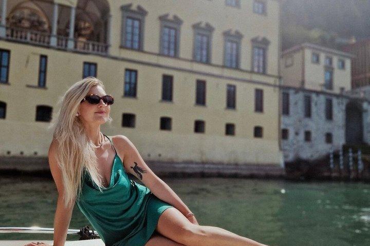 Excursion privée en bateau sur le lac de Côme (1h)
