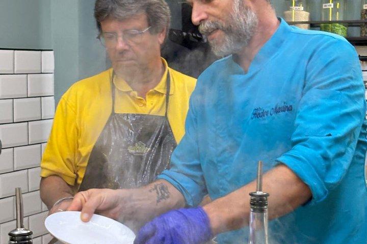 バルセロナでパエリア、タパス、サングリア料理教室