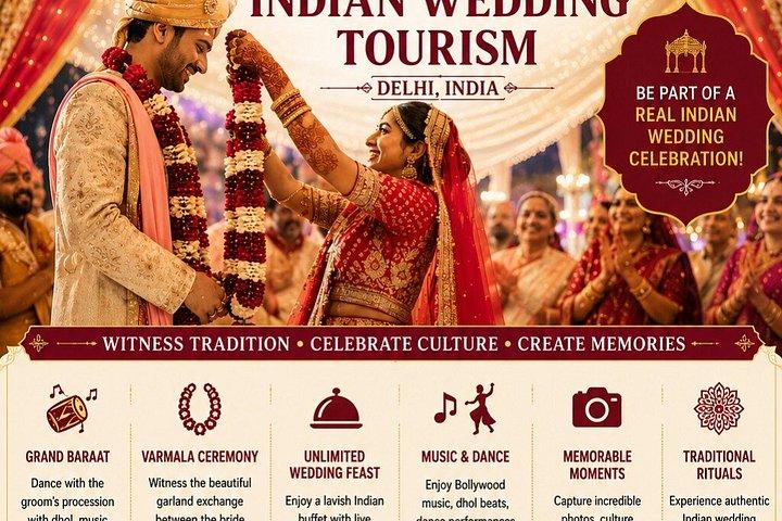 素晴らしいインドの結婚式体験