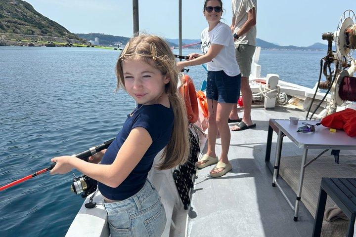 Rhodes Excursão de pesca com churrasco e natação