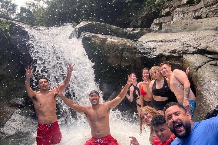 El Yunque watervallen, glijbanen en strandtour