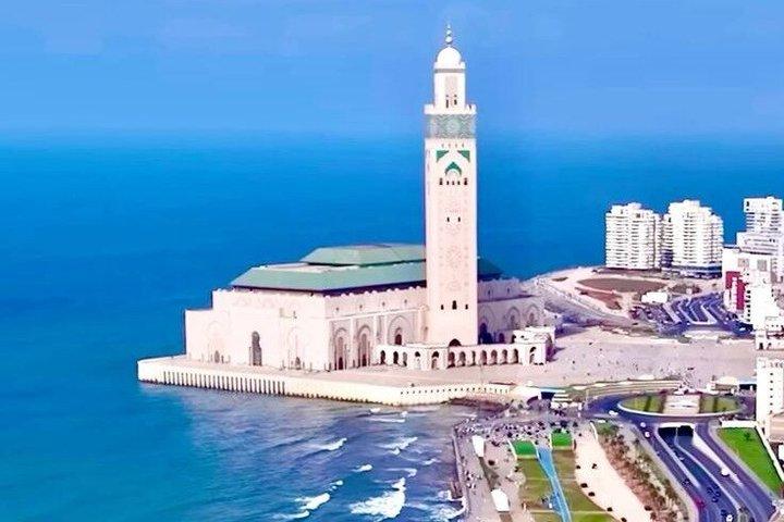 Casablanca stadsrundtur med Hassan II-moskén och stadens höjdpunkter
