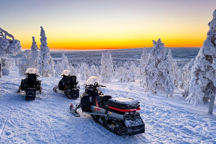 Schneemobil-Abenteuer in Lappland