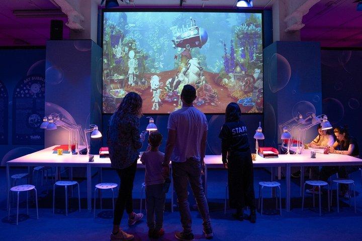Los Angeles Bubble Planet meeslepende interactieve ervaring