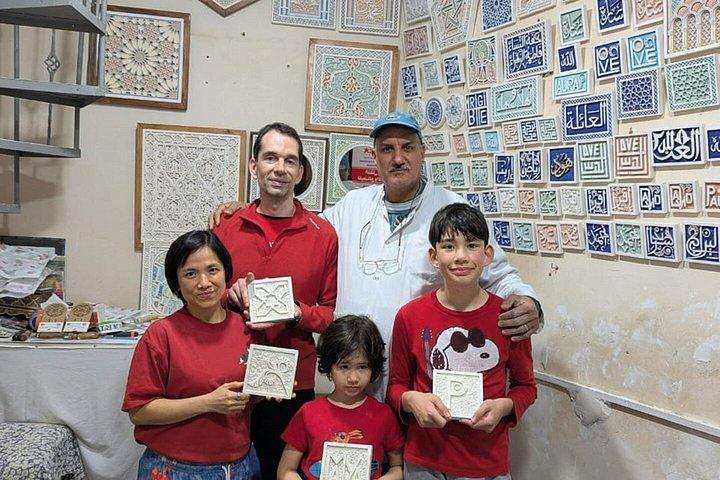 Marrakech 2 Hours Master Craftsman Plaster Carving Workshop