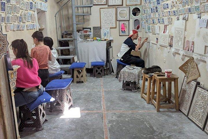 Marrakech 2 Hours Master Craftsman Plaster Carving Workshop