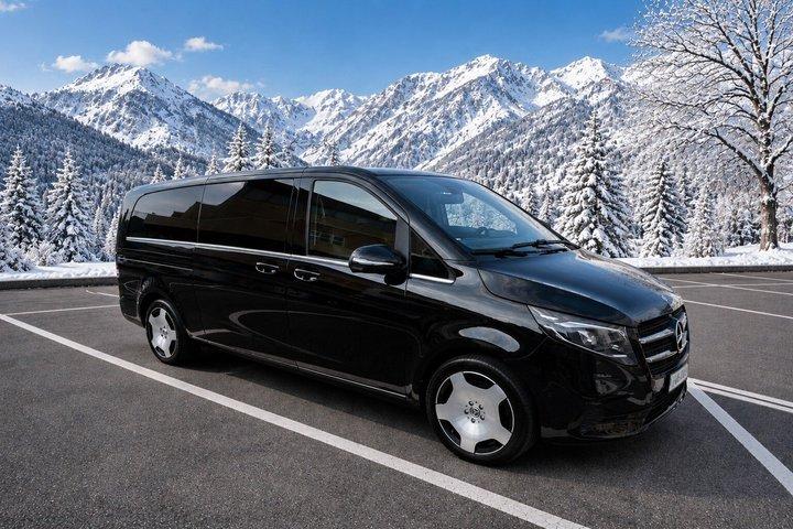 Private transfer from Montreux to Verbier