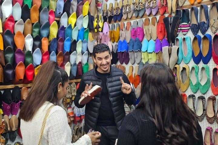 Marrakech: Moroccan Slippers, Bags & Leather Goods Customization