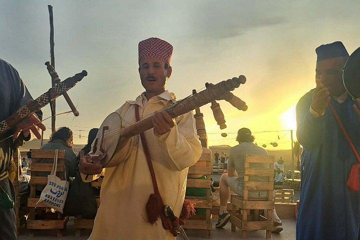 Marrakech : Quad, zonsondergang, dinershow & optionele kameelrit