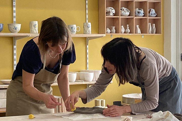 Greek Inspired Textured Ceramic Workshop in Athens