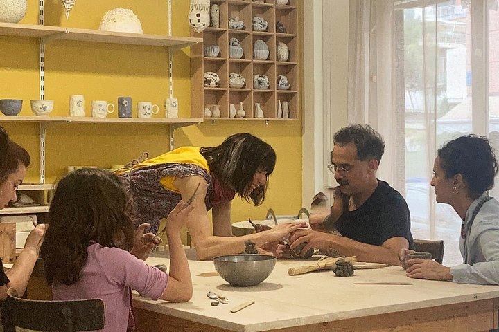 Greek Inspired Textured Ceramic Workshop in Athens