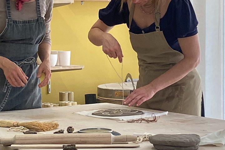 Greek Inspired Textured Ceramic Workshop in Athens