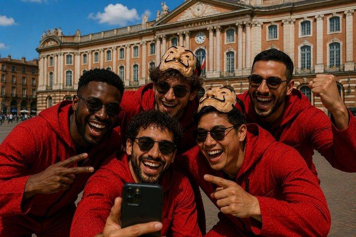 Juego de escape al aire libre Team Heist en Toulouse