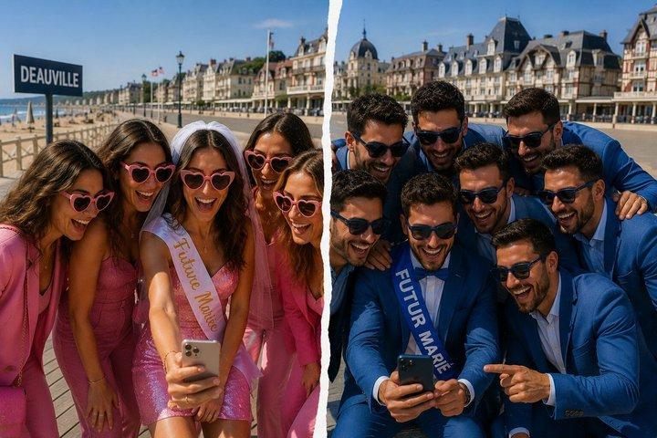 Deauville: Skattejagt på polterabend