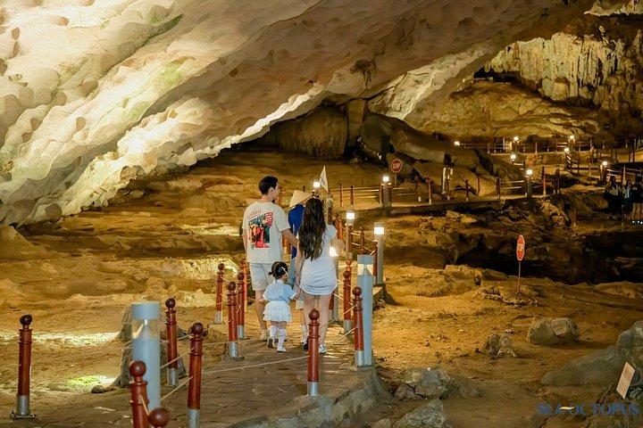 ハノイ発シータコクルーズ7時間ハロン湾体験