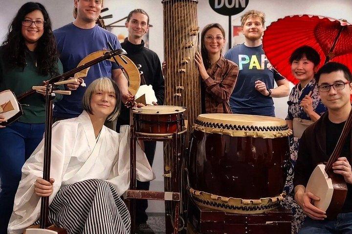 Workshop de Performance e Instrumentos de Música Japonês em Kyoto