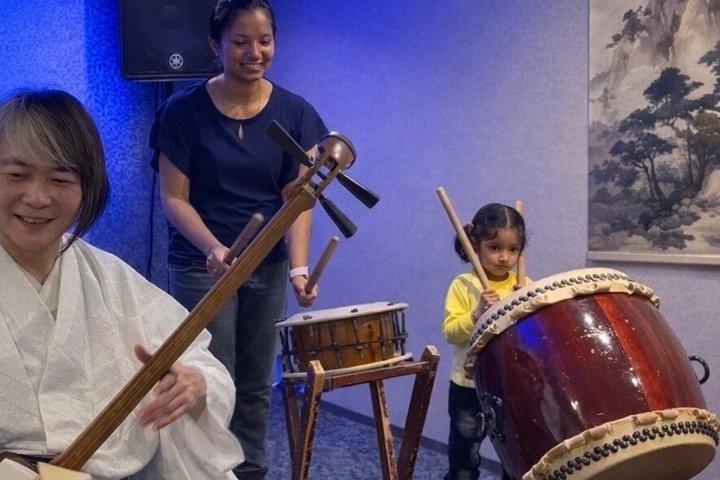Workshop de Performance e Instrumentos de Música Japonês em Kyoto