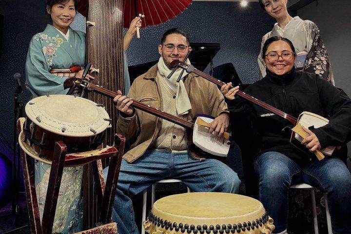 Workshop de Performance e Instrumentos de Música Japonês em Kyoto