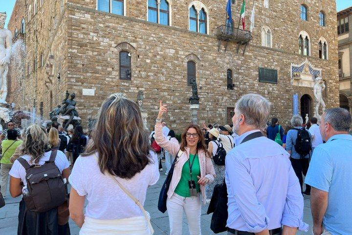 Florence wandeltocht met Accademia, Uffizi & Lunch