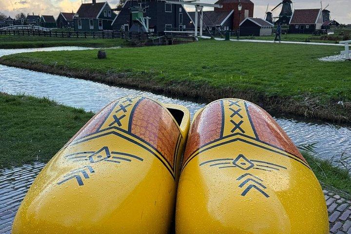 Amsterdam Zaanse Schans Windmills Clogs Cheese Small Group Tour