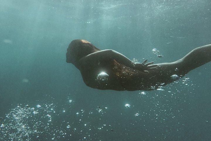 海での水中写真撮影-ソレント・ポジターノ・アマルフィより
