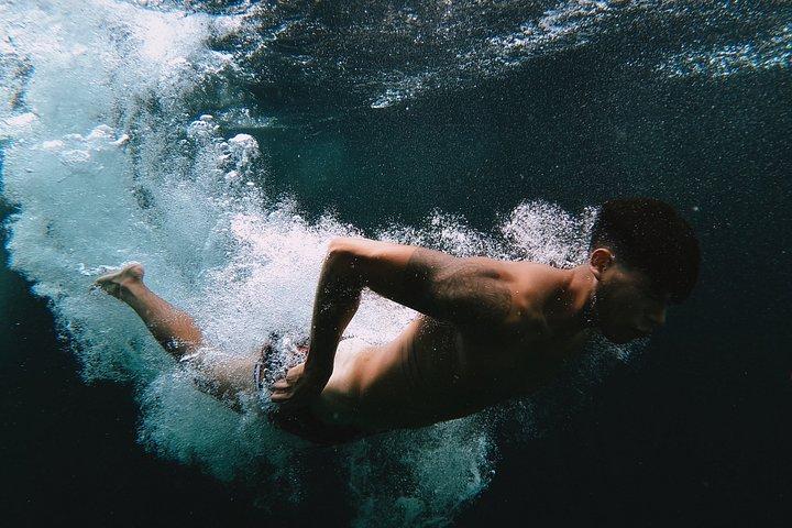 海での水中写真撮影-ソレント・ポジターノ・アマルフィより
