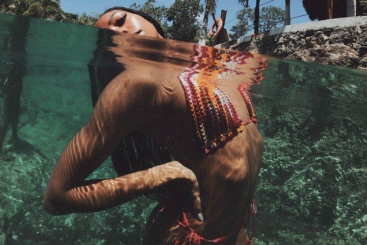海での水中写真撮影-ソレント・ポジターノ・アマルフィより