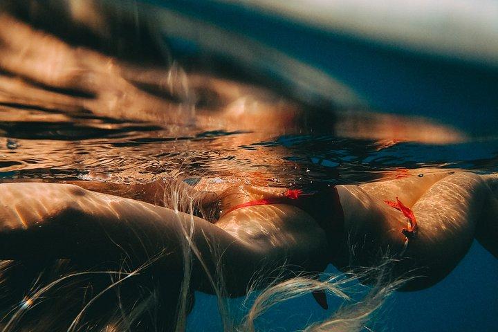 海での水中写真撮影-ソレント・ポジターノ・アマルフィより