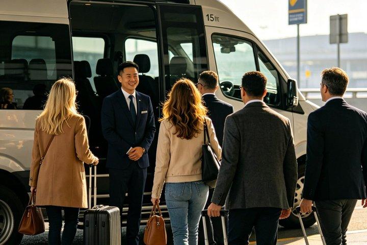 Trasferimento privato da JFK a Aeroporto di Newark/LGA–fino a 14pax