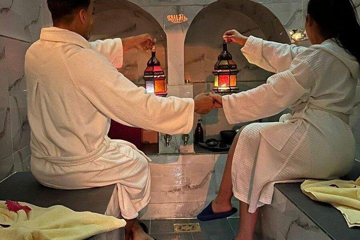 Marrakech Hammam oplevelse med massage, te og transfer