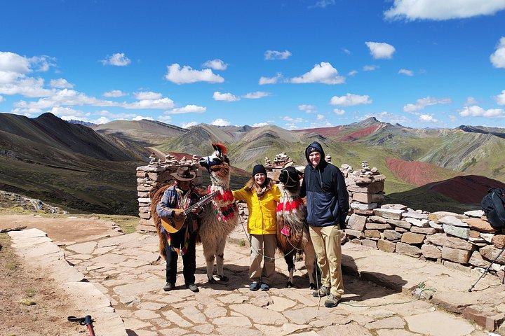 Private Palcoyo Rainbow Mountain & Alpaca Walk Experience