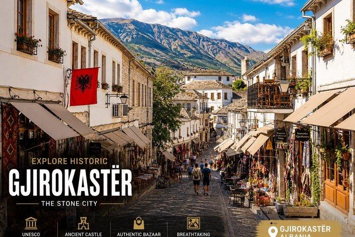 Visites privées au départ de Saranda : Gjirokaster & Blue Eye