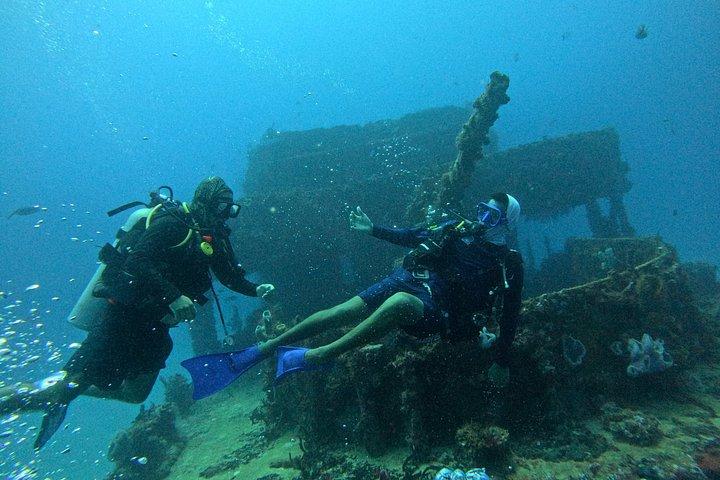 2-Tank Scuba Dive: Puerto Morelos Reef & Shipwreck | Small Groups