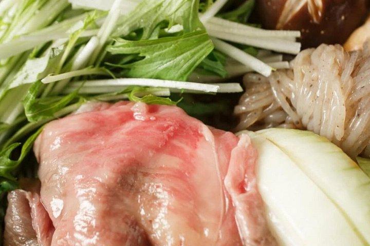 すき焼きマスター体験 | 料理と認定証