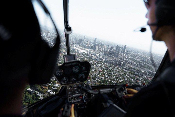 Scenic Helicopter Flight Over Brisbane